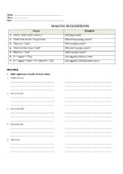 English Worksheet: 