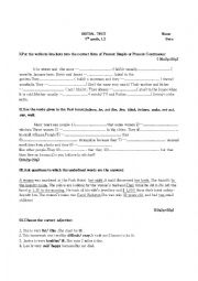 7th grade worksheets