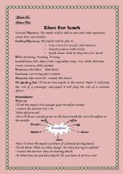 English Worksheet: A Detailed lesson Plan module 2 section 4