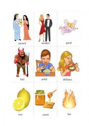 English Worksheet: ADECTIVES
