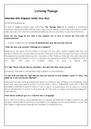 English Worksheet: Mid Term Test 1