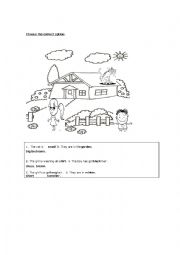 English Worksheet: Read and choose