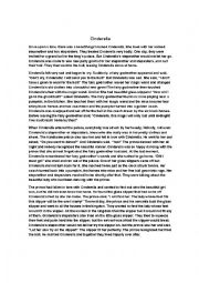 English Worksheet: Fairy tale