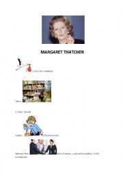 Margaret Thatchers picture biography 