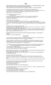 English Worksheet: Wolf! text by Becky Bloom