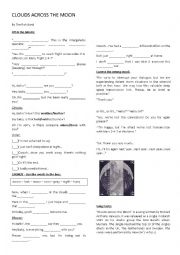 English Worksheet: Song 
