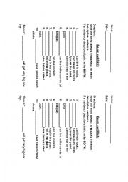 English Worksheet: Comparing Birds and Bears