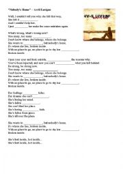 English Worksheet: Cloze 