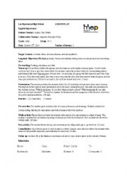 English Worksheet: lesson plan based on diseases