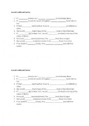 Second Conditional Practice