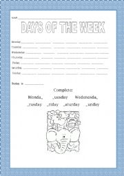 Days of the week