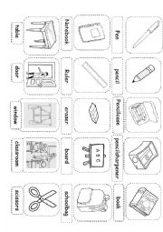 English Worksheet: classroom