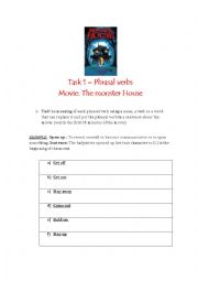 English Worksheet: Movie 