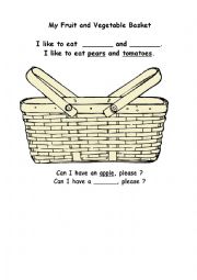 Fruits and Vegetables Basket