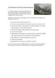 English Worksheet: The Ambitious Guest by Nathaniel Hawthorne