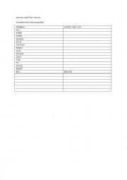 English Worksheet: Animals and Their Homes