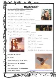 English Worksheet: Maleficent episode comprehension