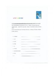 English Worksheet: A trip to New York
