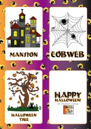 Halloween FLASHCARDS 5 - 5