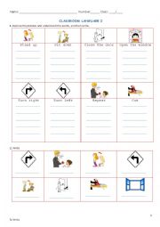 Classroom Language 2