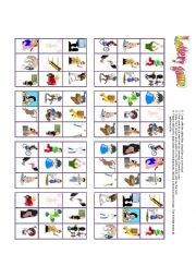 lottery game verbs