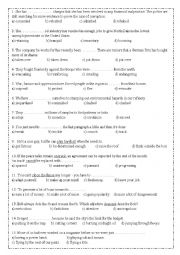 English Worksheet: vocab+idioms