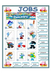English Worksheet: jobs 3