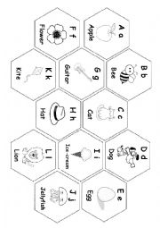 English Worksheet: english alphabet