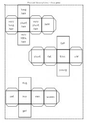 English Worksheet: Physical descriptions