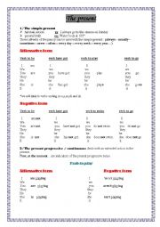 English Worksheet: CONSOLIDATION: PRESENT/ PRESENT PROGRESSIVE/ SIMPLE PAST