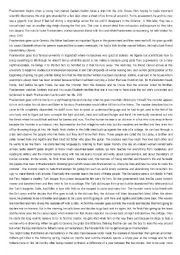 English Worksheet: A summary of Frankenstein