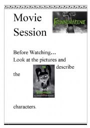 movie session Frankieweenie