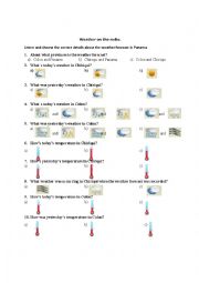 Choosing best answer template for weather forecast in Panama