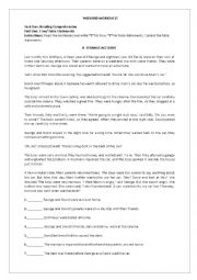 English Worksheet: worksheets