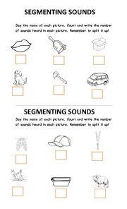 SEGMENTING SOUNDS