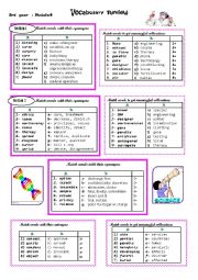 English Worksheet: 3rd module 4 technology consolidation