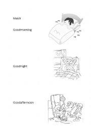English Worksheet: Good...