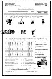 GRAMMAR WORKSHEET