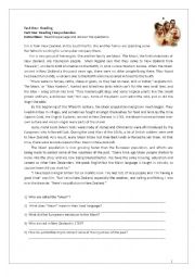 English Worksheet: worksheet