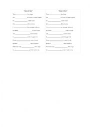 English Worksheet: Have/has