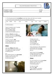 English Worksheet: Song - Advertising Space