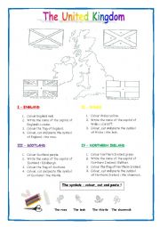 The United Kingdom - D.I.Y map