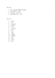 English Worksheet: Practice with a and an