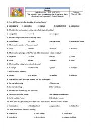 English Worksheet: The Simpsons - Season 20 - episode 19