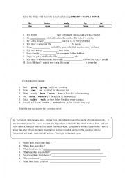 English Worksheet: Simple Present Tense