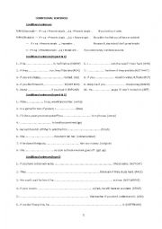 English Worksheet: Conditional sentences