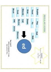 English Worksheet: Regular Verbs