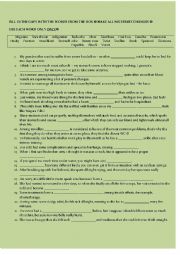 English Worksheet: Diseases