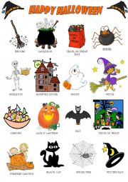 Halloween pictionary