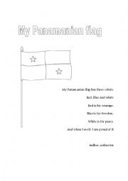 My Panamanian flag